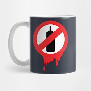 forbidden graffiti Mug